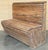 Wood Early 20th Century Pair of Slabs Benches in Solid Pine "Mobila" For Sale - Image 7 of 18
