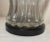1960s Large Vintage Hand Blown Murano Urn Style Clear Art Glass Electric Table Lamp For Sale - Image 9 of 12