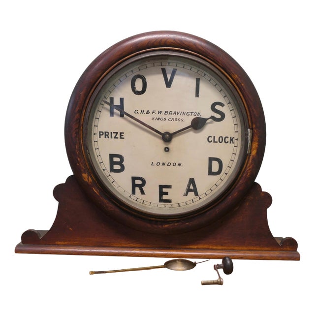 Hovis Prize Clock by G.H. & F.W. Bravington, London, 1930 For Sale