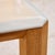 Beige Vintage Coffee Table in Marble For Sale - Image 8 of 15