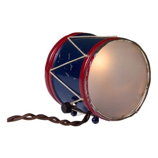 1930s Petite Drum Lamp by Lurelle Guild for Chase Brass & Copper Co. For Sale