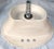 1972 Vintage American Standard Beige/Sand Colored Porcelain Drop-In Sink For Sale - Image 10 of 10