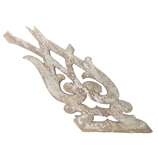 Vintage French architectural element discovered at the Chatou Ham & Antique Fair just outside Pairs. Lovely organic...