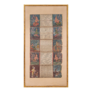Thai Illuminated Manuscript Leaves, 19th C.