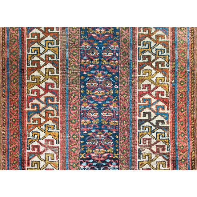 Early 20th Century Early 20th Century Persian Kurdish Runner For Sale - Image 5 of 15