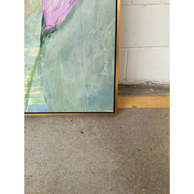 2020s Soicher Marin Peonies & Tulips Giclee Framed For Sale - Image 5 of 11