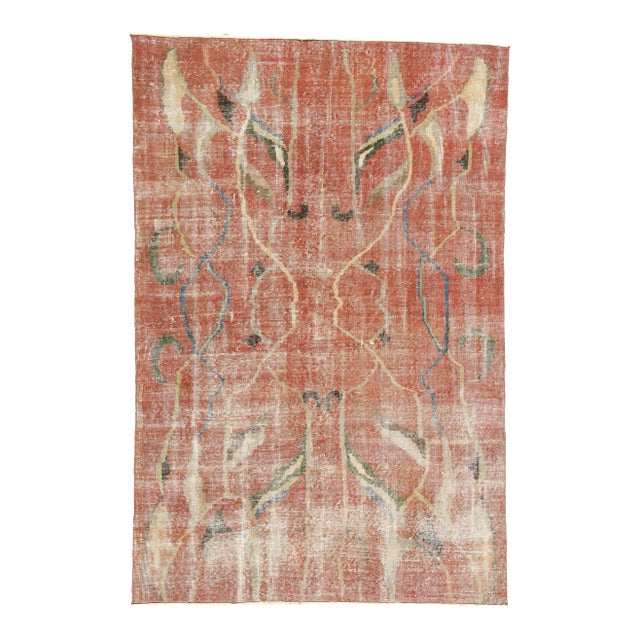 Zeki Muren Vintage Turkish Sivas Rug - 05'04 X 08'00 For Sale