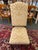 French Louis XIII Style High Back Damask Dining Chairs, Set of Six For Sale - Image 11 of 13