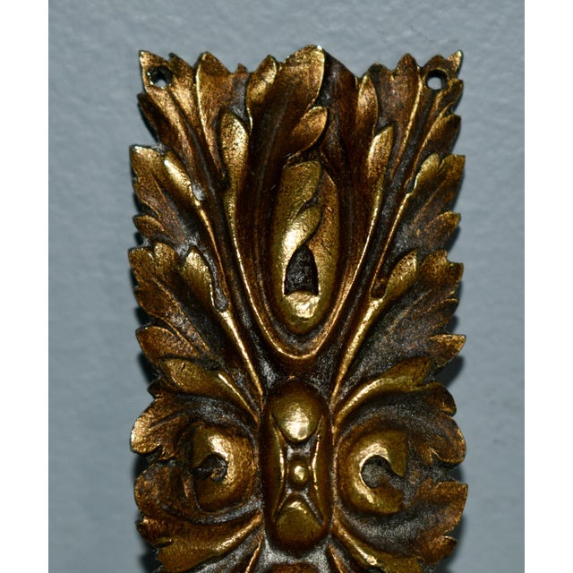 Antique Decorative Bronze Rectangular Ormolu For Sale - Image 4 of 11