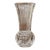 Fostoria Crystal Ribbed Bud Vase With Thumbprint Base For Sale