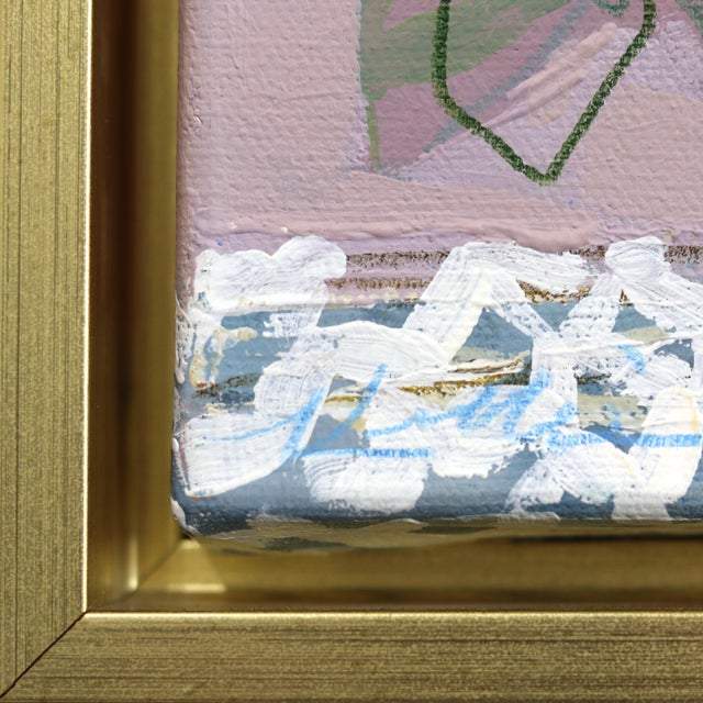 Abundance of Summer - Abstract Colorful Floral Still Life Mixed Media Original Artwork by Kellie Newsome For Sale In Los Angeles - Image 6 of 9