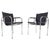 Set of Vintage Leather and Chrome Lounge Chairs by Hans Eichenberger for Strässle, 1970s For Sale - Image 18 of 18