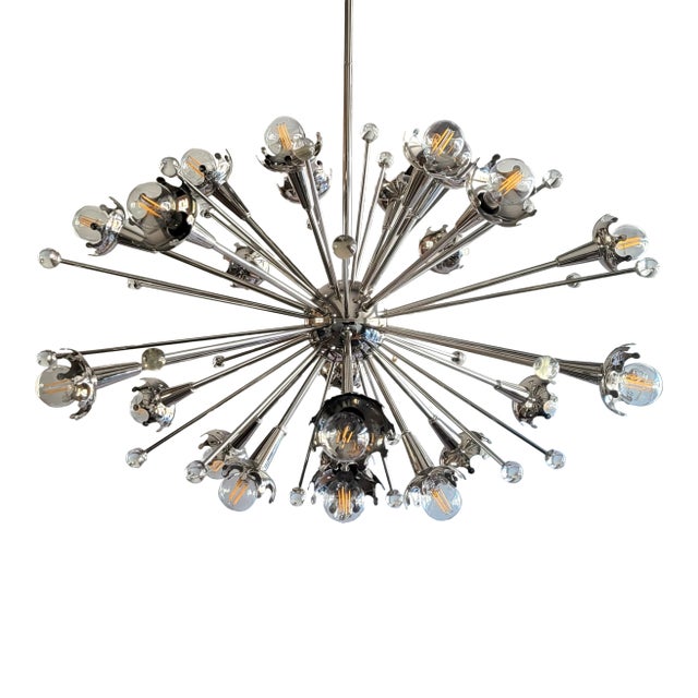 Contemporary Jonathan Adler Sputnik Chandelier For Sale