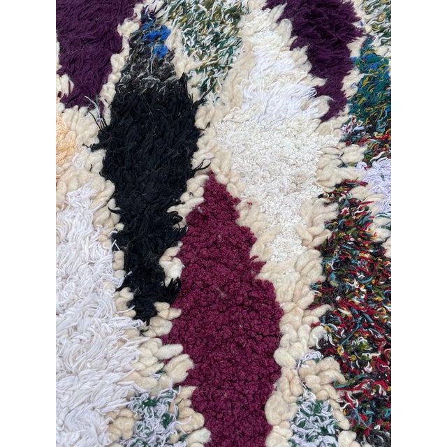 Moroccan Berber Moroccan Azilal Wool Rug For Sale - Image 3 of 10