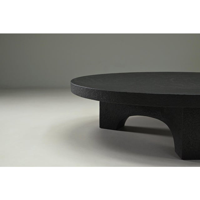 Vintage Dutch Brutalist Resin Stone Coffee Table, 1970s For Sale - Image 6 of 9