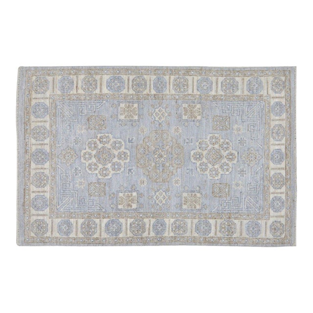 Turkish Oushak Rug - 9115560 - 5'1"x7' For Sale