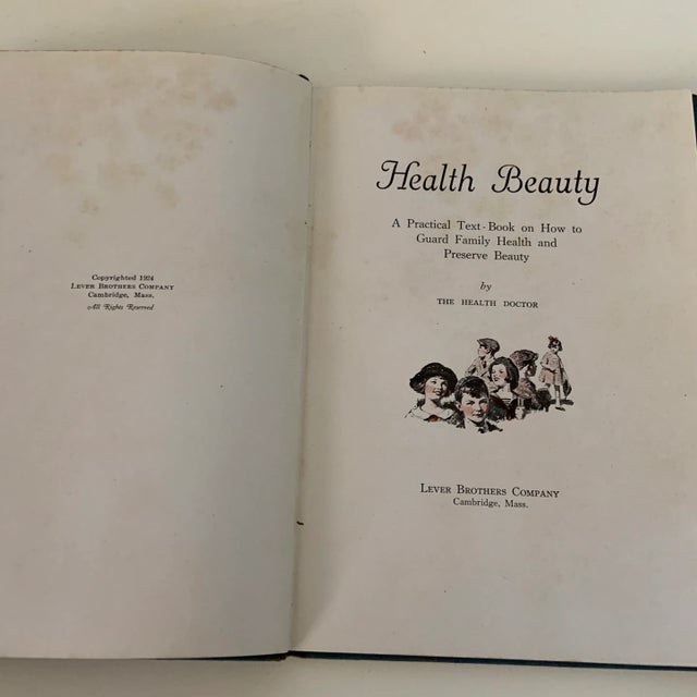 Modern 1924 Health Beauty Book by The Health Doctor For Sale - Image 3 of 9