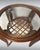 Mid 20th Century Paolo Buffa Style Art Deco Italian Walnut Side Table With Beveled Glass Top For Sale - Image 10 of 18