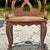 Vintage Boho Italian Fruitwood Venetian Style Cane Chair For Sale - Image 11 of 14