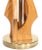 Sculptural Mid Century Wood Table Lamp American in the Danish Style C 1950/1960's For Sale - Image 10 of 12