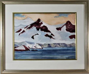 Bart Perry, Winter Landscape, Circa 1950