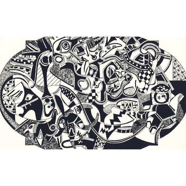 Original silkscreen print by Steve Wheeler from the limited edition of 513 monograph "Hello Steve" published in 1947. Each...