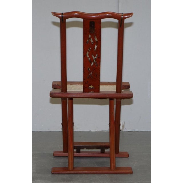 Antique Folding Chair For Sale - Image 13 of 17