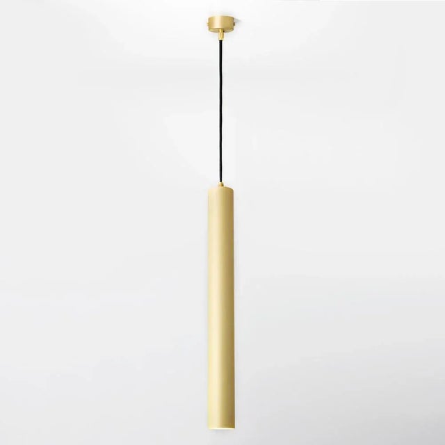 Luster pendant by Luce Tu Dimensions: 550 mm x 60 mm Materials: Brass State-of-the-art technology and craftsmanship come...