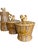 Ceramic Vintage Majolica Rooster Basketweave Breakfast Set - 4 Pieces For Sale - Image 7 of 12