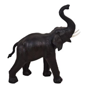 Large Decorative Elephant Figurine - 22 Inch Tall