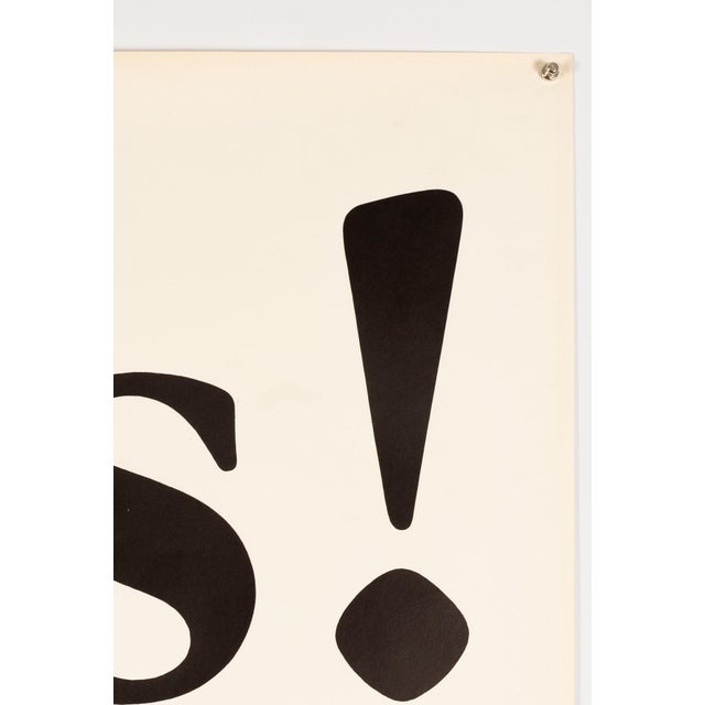 1970s Gauloises Bis! The Cigarette 1978 Original Advertising Poster by Looser For Sale - Image 5 of 8
