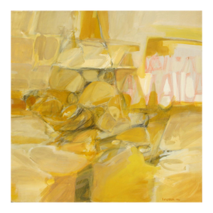 Jamaica, Large Abstract Painting by Robert Bengston