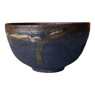Glazed Ceramic Bowl Chawan Toshiko Takaezu For Sale
