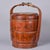 Wood Chinese Lacquered Three-Tier Wedding Basket, Early 20th Century For Sale - Image 7 of 12