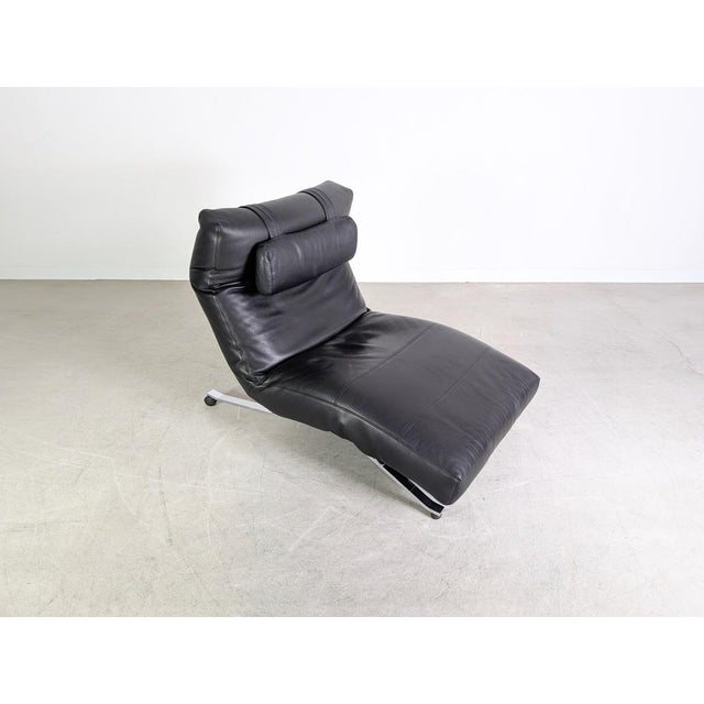 Vintage Chair in Leather by Jens Juul for Niels Eilersen, 1980 For Sale - Image 11 of 16