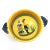 Ceramic Vintage Henriot Quimper Soleil Yellow Handled Bowl/Cider Cup With Breton Man & Floral Motif For Sale - Image 7 of 7
