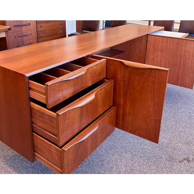 Mid-Century Modern Mid Century Modern Teak Credenza by McIntosh c.1960 For Sale - Image 3 of 5