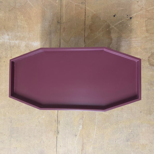 2020s Lozere Side Table - Wine For Sale - Image 5 of 8