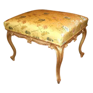 Fine George III â€˜French Hepplewhite' Giltwood Stool, Circa 1780