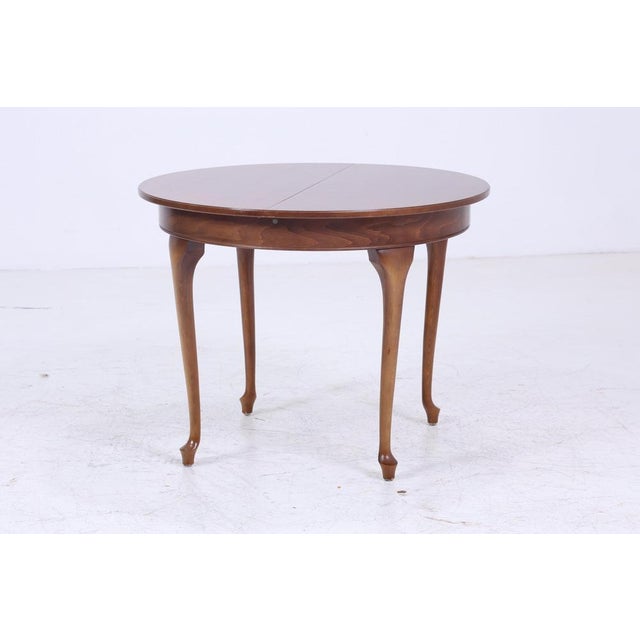 Chippendale Dining Table Wood Extendable For Sale - Image 6 of 11