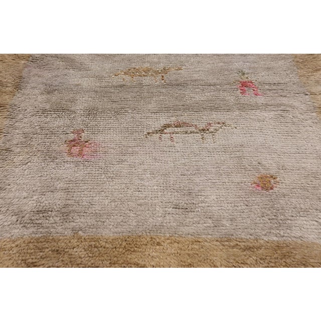 Mid 20th Century Vintage Turkish Tulu Rug, 02'07 X 04'02 For Sale - Image 5 of 10