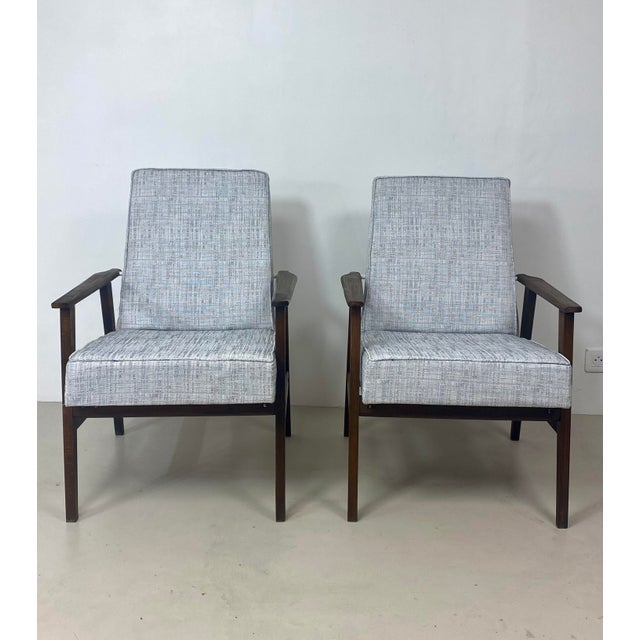 300-190 Lounge Chairs from Henryk Lis, 1970s, Set of 2 For Sale - Image 11 of 18