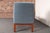 Pair of Mahogany and Blue Mohair Slipper Chairs by Edward Wormley for Dunbar For Sale - Image 18 of 18