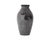 An art glass vase by the American artist Steven Correia. The black glass vase has a raised design of astronauts, planets,...