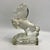 Art Deco glass horse figurine. Catches light beautifully.