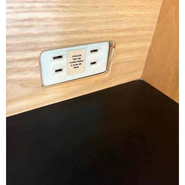 Henredon Scene Two Burlwood Dry Bar Cabinet For Sale - Image 15 of 15