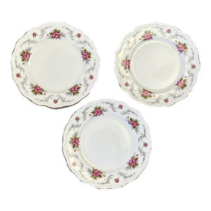 Royal Albert Tranquility Dinner Plates, Late 1980s - Set of 3