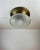 1960s Brass and Murano Glass Ceiling Lamp, Italy, 1960s For Sale - Image 5 of 15