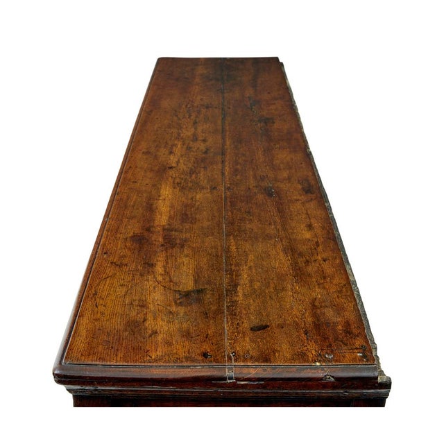 Brown 18th Century Georgian Oak Dresser Base, 1750s For Sale - Image 8 of 9