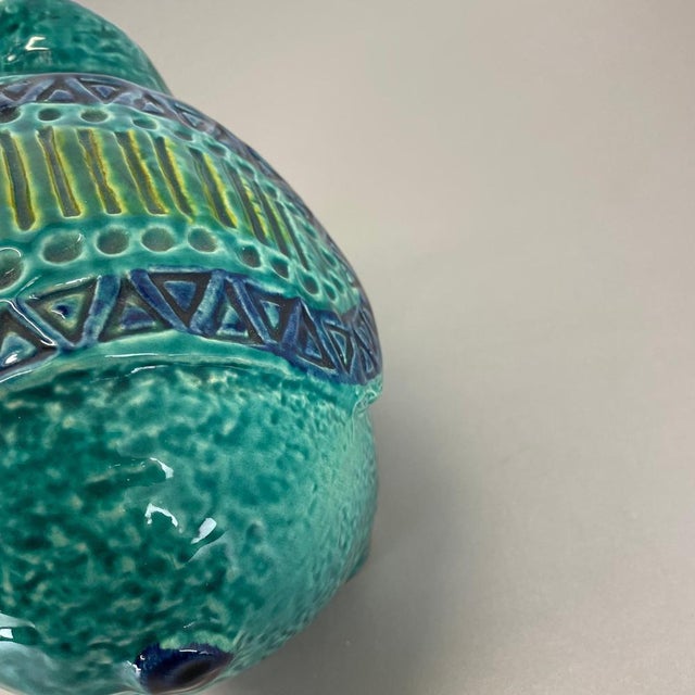 Colorful Fat Lava Pottery Piggy Bank from Bay Ceramics, Germany, 1970s For Sale - Image 14 of 18